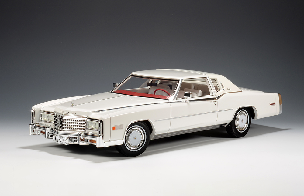 1/18 STM1978011 1978 Cadillac Eldorado Biarritz  Cotillion White 