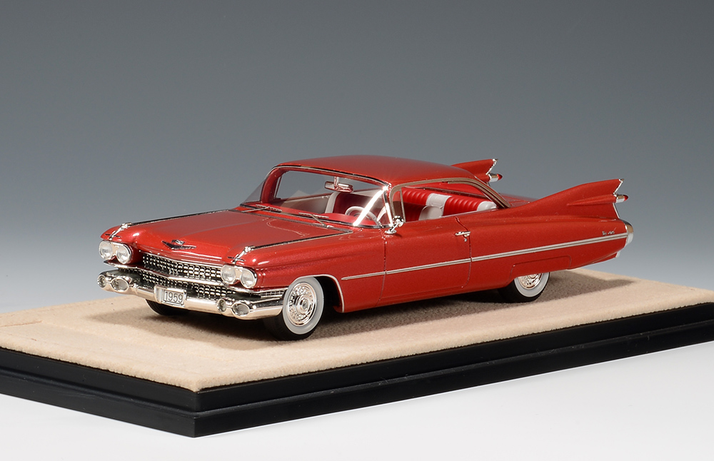 1/43 STM59601 1959 Cadillac Coupe deVille Seminole Red