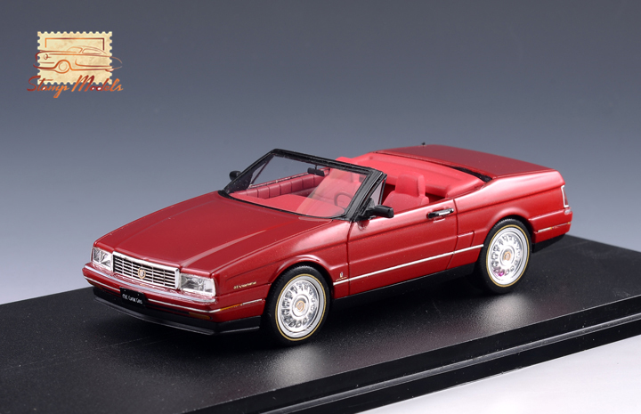 1/43 STM93803 1993 Cadillac Allante Open top Pompeian Red Metallic