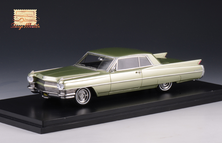 1/43 STM64602 1964 Cadillac Coupe deVille Lime Metallic