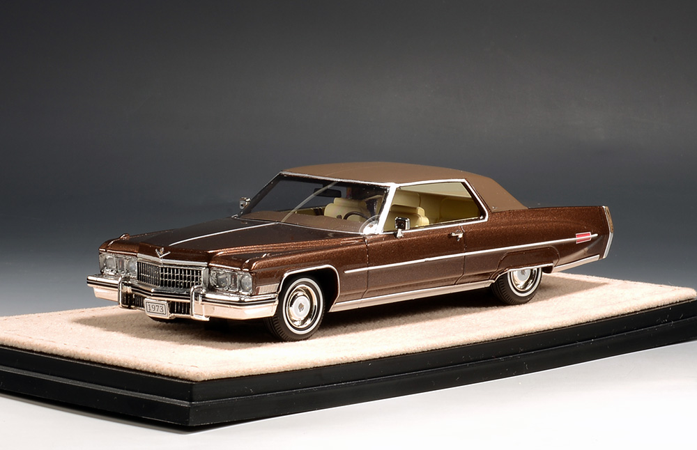 1/43 STM73601 1973 Cadillac Coupe deVille Burnt Sienna Metallic