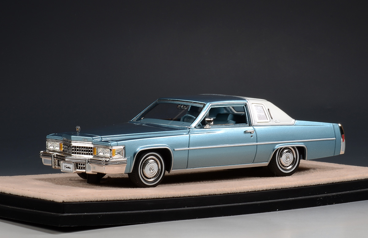 1/43 STM78602 1978 Cadillac Coupe deVille Sterling Blue Metallic