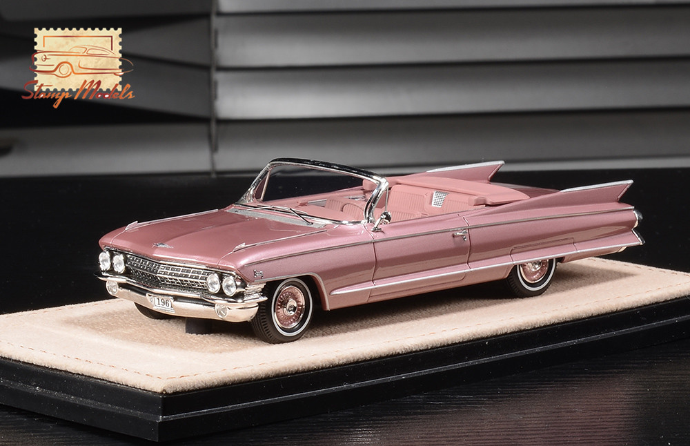 1/43 STM61001 1961 Cadillac Eldorado Biarritz Open top Fontana Rose Metallic