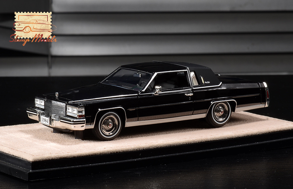 1/43 STM84802 1984 Cadillac Fleetwood Brougham Coupe Black