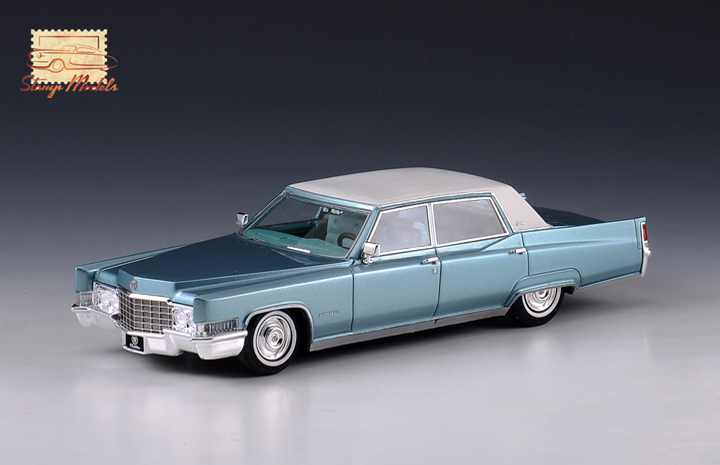 1/43 STM69201 1969 Cadillac Fleetwood 60 Special Brougham Persian Aqua Metallic